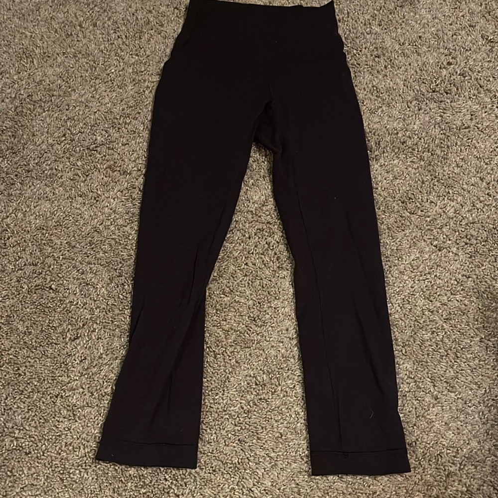 lululemon cropped align leggings size 0